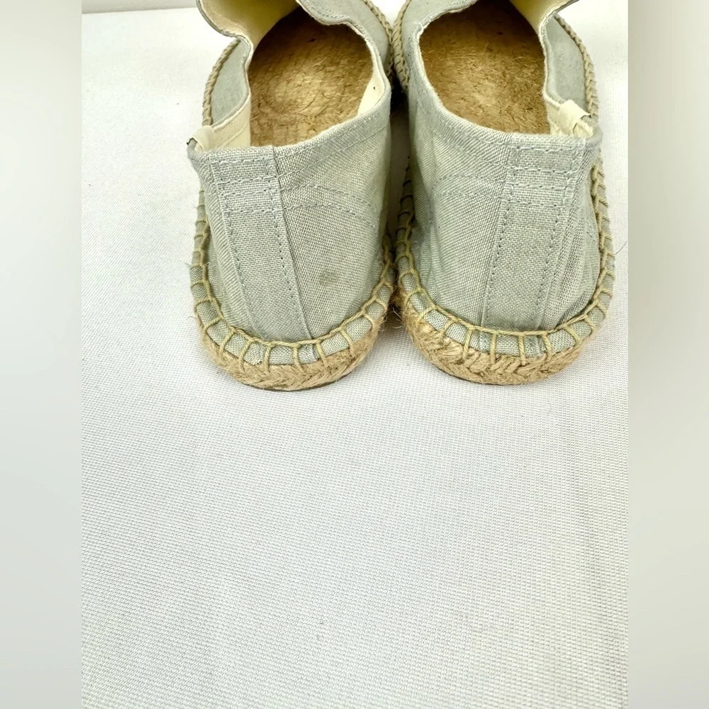 Soludos Flamingos Espadrille Flat Shoes Size 10